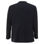 Blauer Blazer aus Wolle