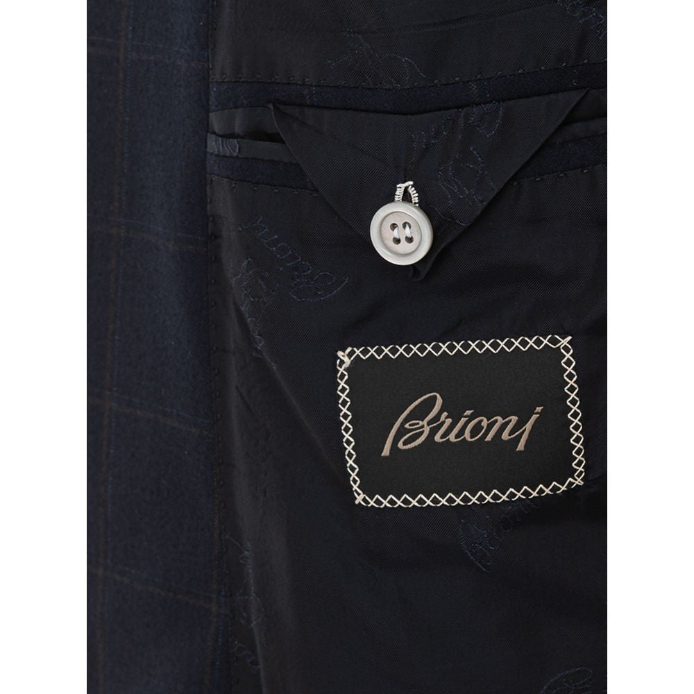 Blauer Blazer aus Wolle