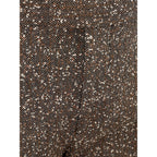 Multicolor Viscose Casual Pants