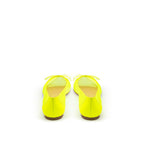 Gelbe Mesh-Ballerinas