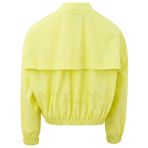 Gelbe Polyamid-Bomberjacke