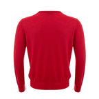 Red Wool Sweatshirt