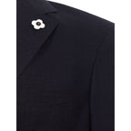 Blue Cotton Blazer