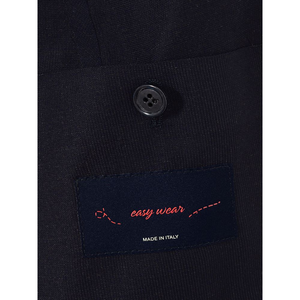 Blue Cotton Blazer