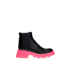Schwarze Chelsea Boots aus Leder