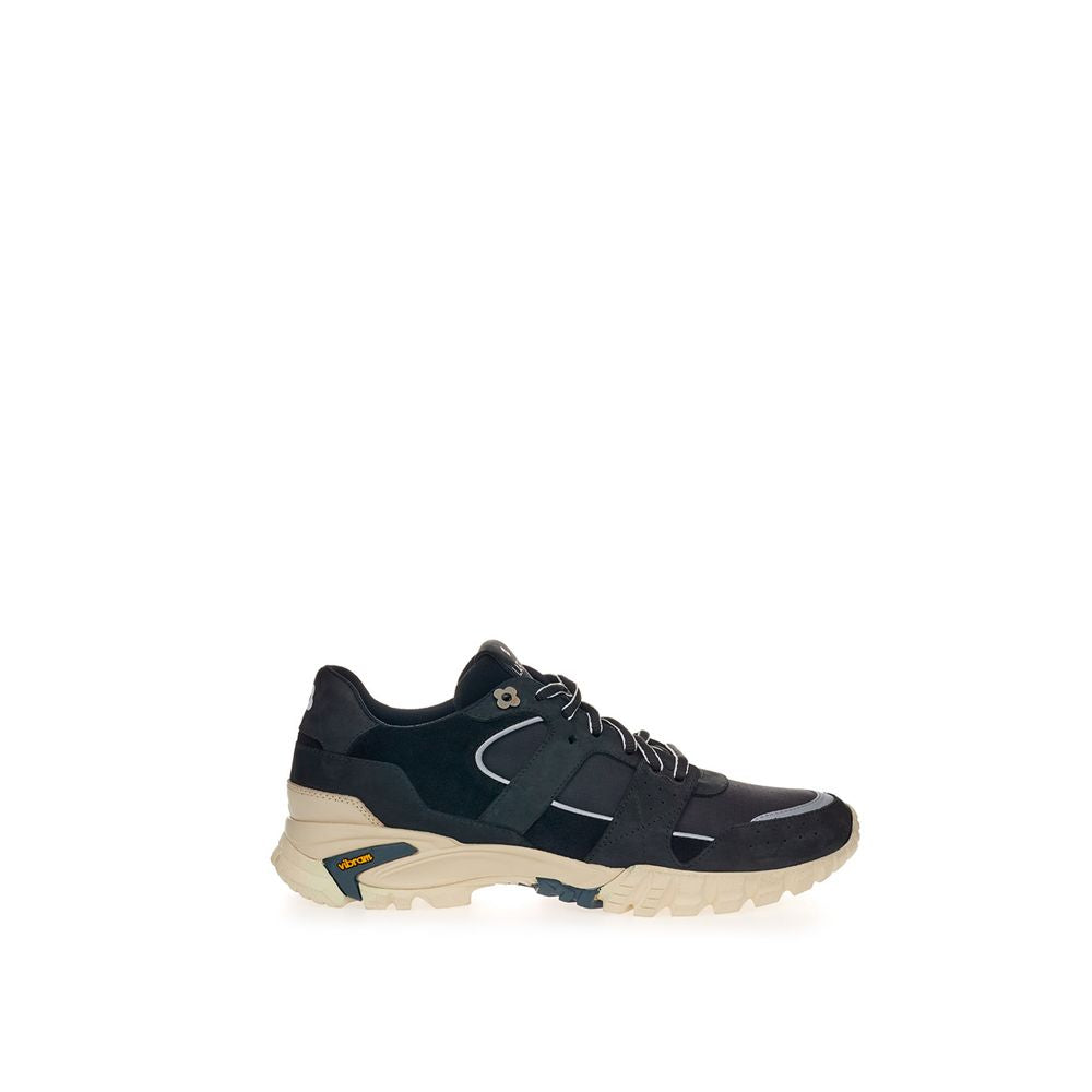 Schwarze Sportsneaker aus Wildleder