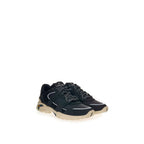 Schwarze Sportsneaker aus Wildleder