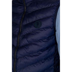 Blaue ärmellose Jacke aus Polyamid
