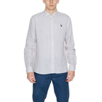 Camicia Elegante in Lino Beige