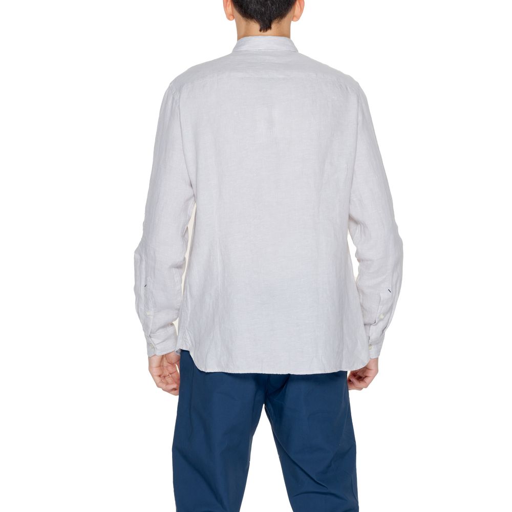 Camicia Elegante in Lino Beige