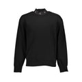 Black Cotton Men's Sweatshirt