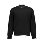 Black Cotton Men's Sweatshirt