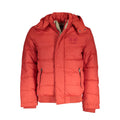 Orange Polyamid Herrenjacke