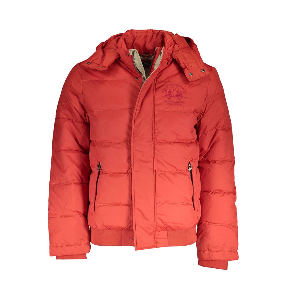 Orange Polyamid Herrenjacke