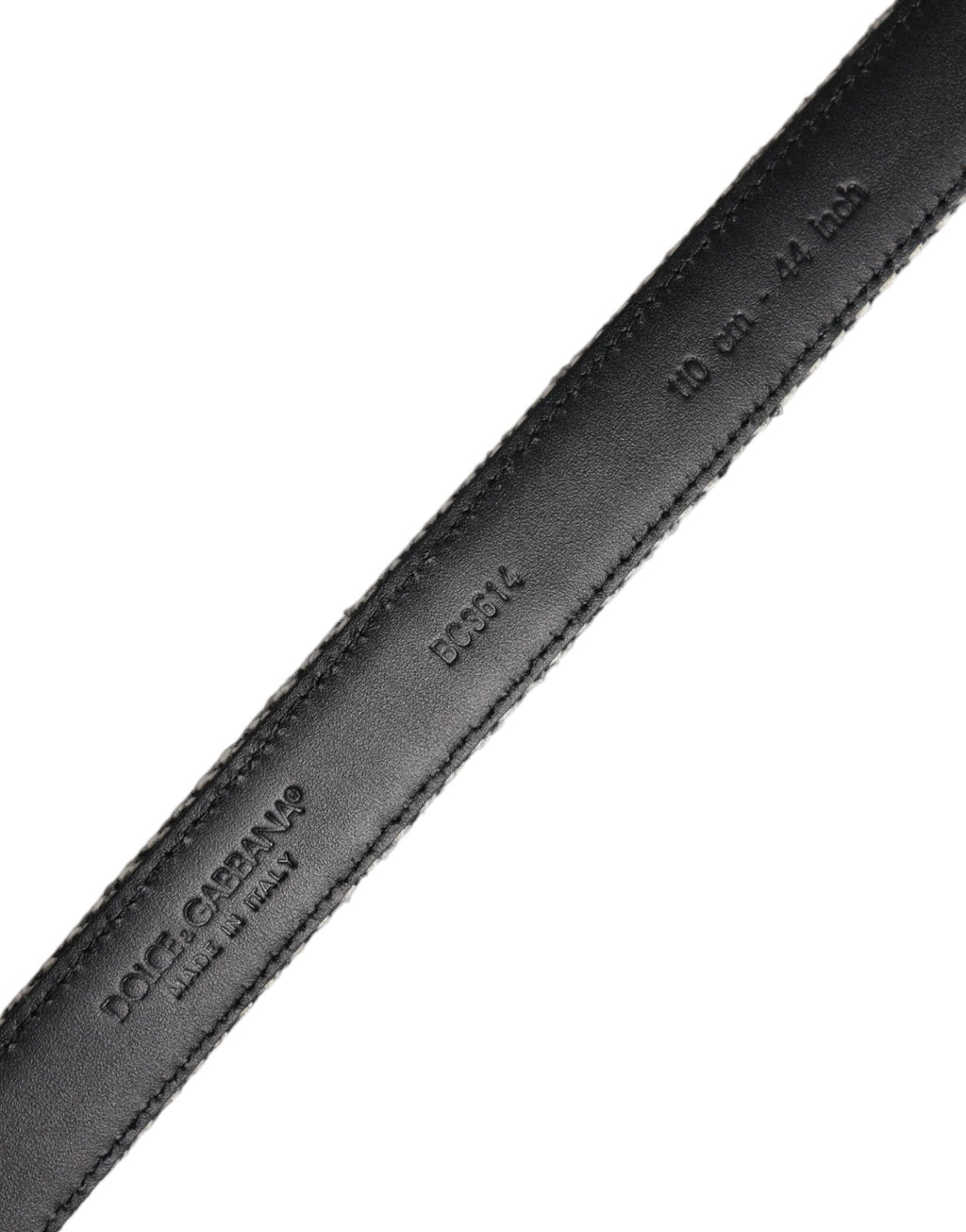 Gürtel mit Metallschnalle in Schwarz-Weiß-Silberfarben