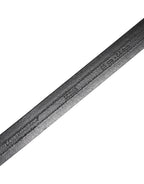 Black Burgundy Calfskin Metal Logo Buckle Belt