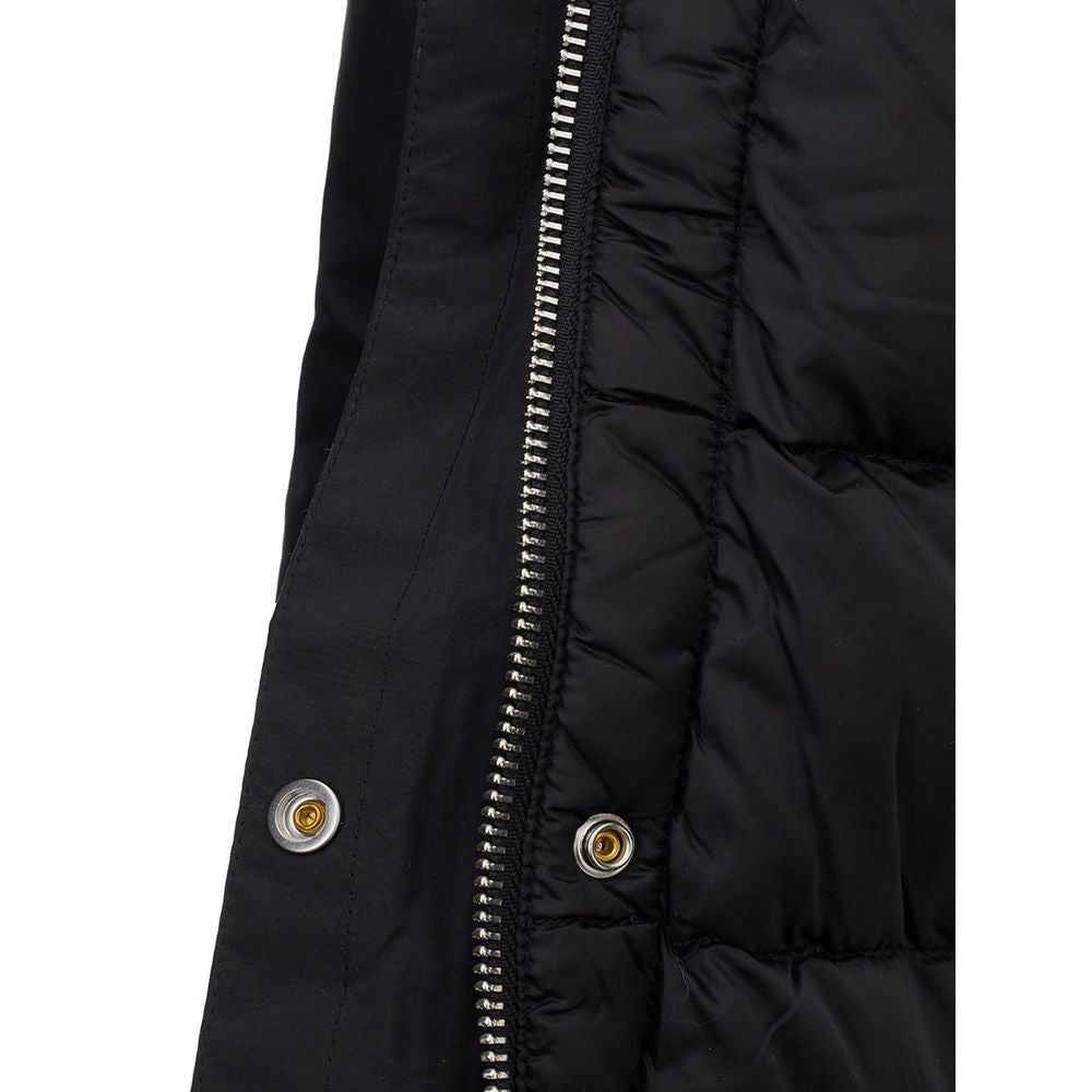 Multicolor Polyamide Full-Length Jacket