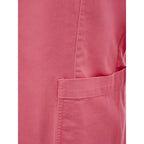 Pink Cotton Blazer