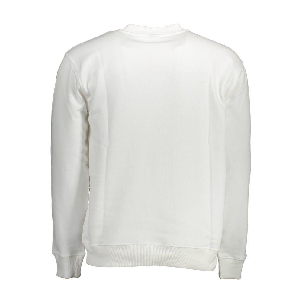 White Cotton Men's Sweatshirt