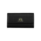 Black Polyethylene Women Wallet