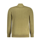Grüne Bio-Baumwolle Herren Cardigan