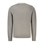 Grey Wool Men's Sweater
