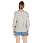Beige Linen Blouse