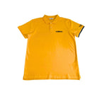 Yellow Cotton Men's Polo Shirt