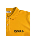 Yellow Cotton Men's Polo Shirt