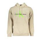 Beige Cotton Men's Sweatshirt