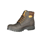 Marrone Polyurethane Mens Boot