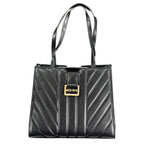 Black Polyurethane Women's Bag