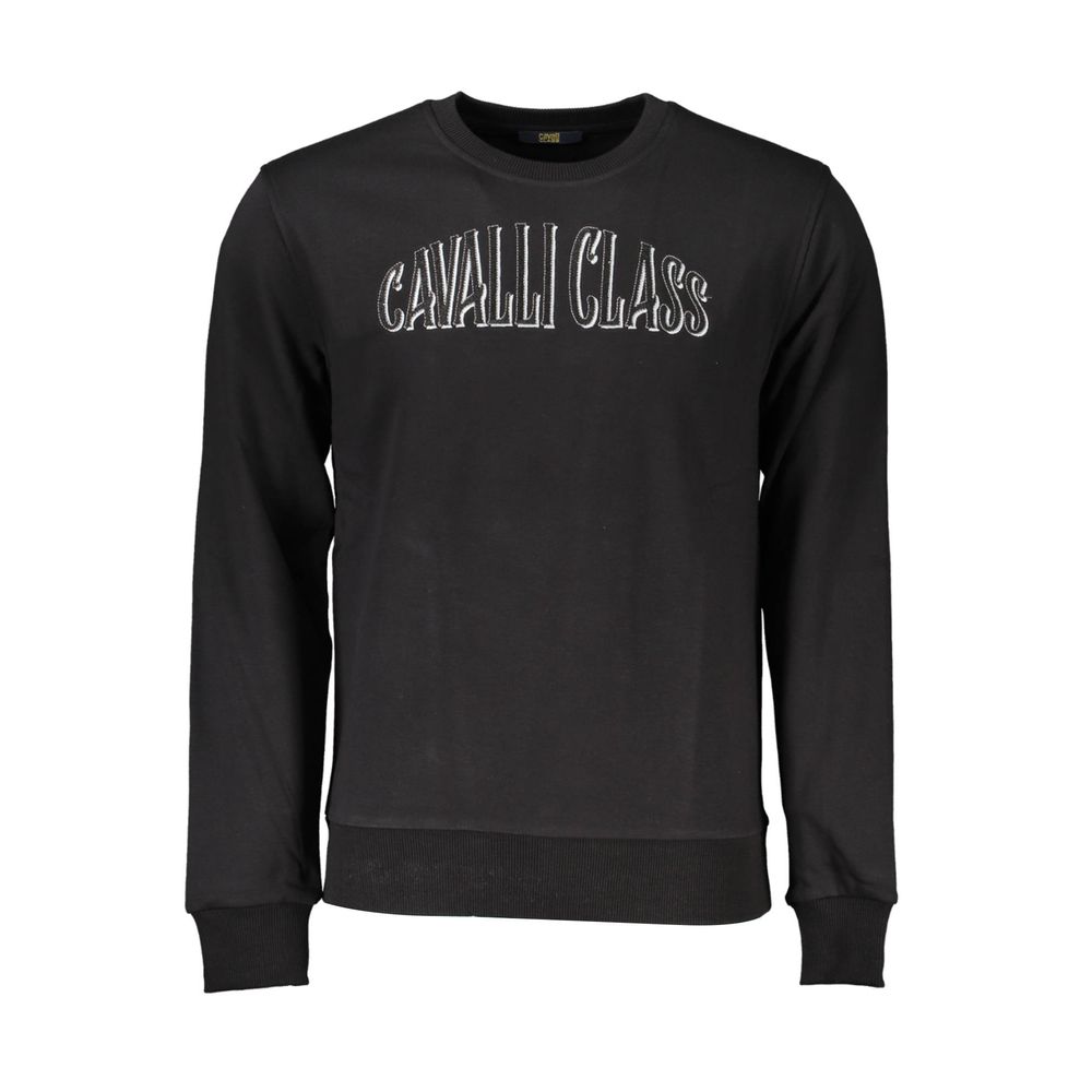 Schwarzes Baumwoll-Sweatshirt für Herren