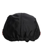 Black Nylon DG Logo 6-Panel Baseball Cap