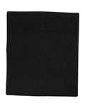 Schwarzer Kaschmir gestrickter Halswärmer Foulard Schal