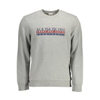 Grauer Baumwollsweatshirt
