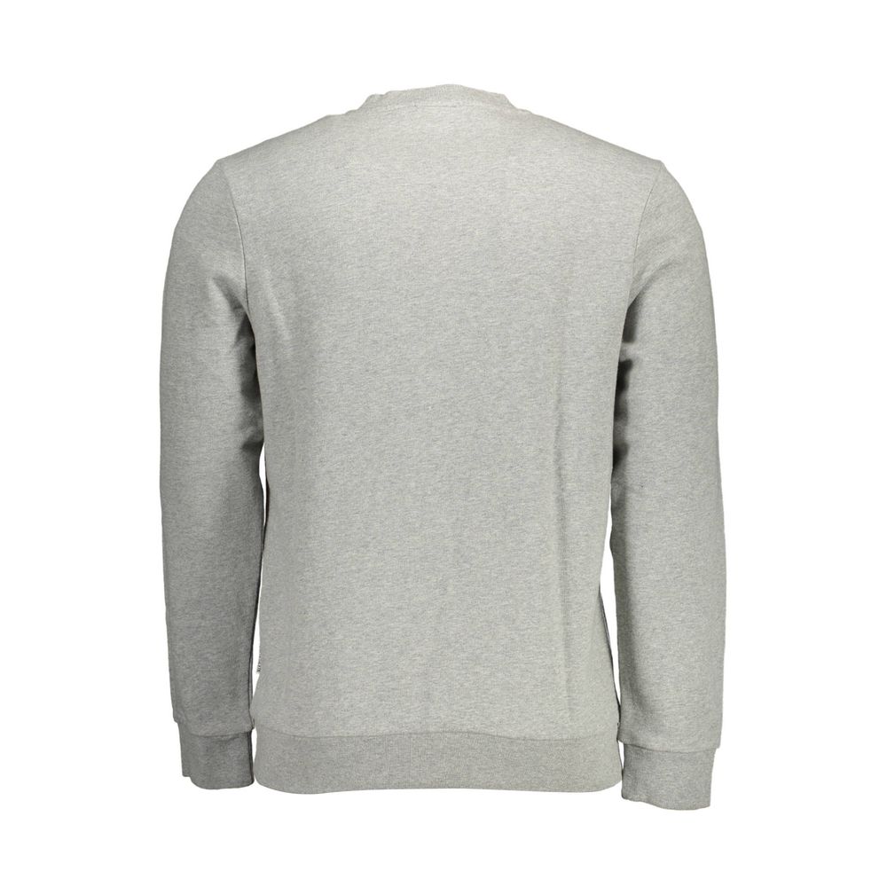 Grauer Baumwollsweatshirt
