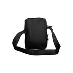 Schwarze Nylon-Herren-Umhängetasche