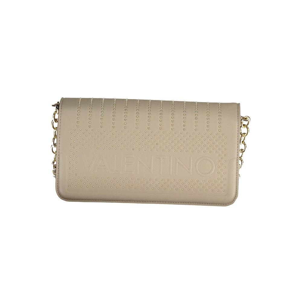 Damenhandtasche aus Polyurethan, Beige