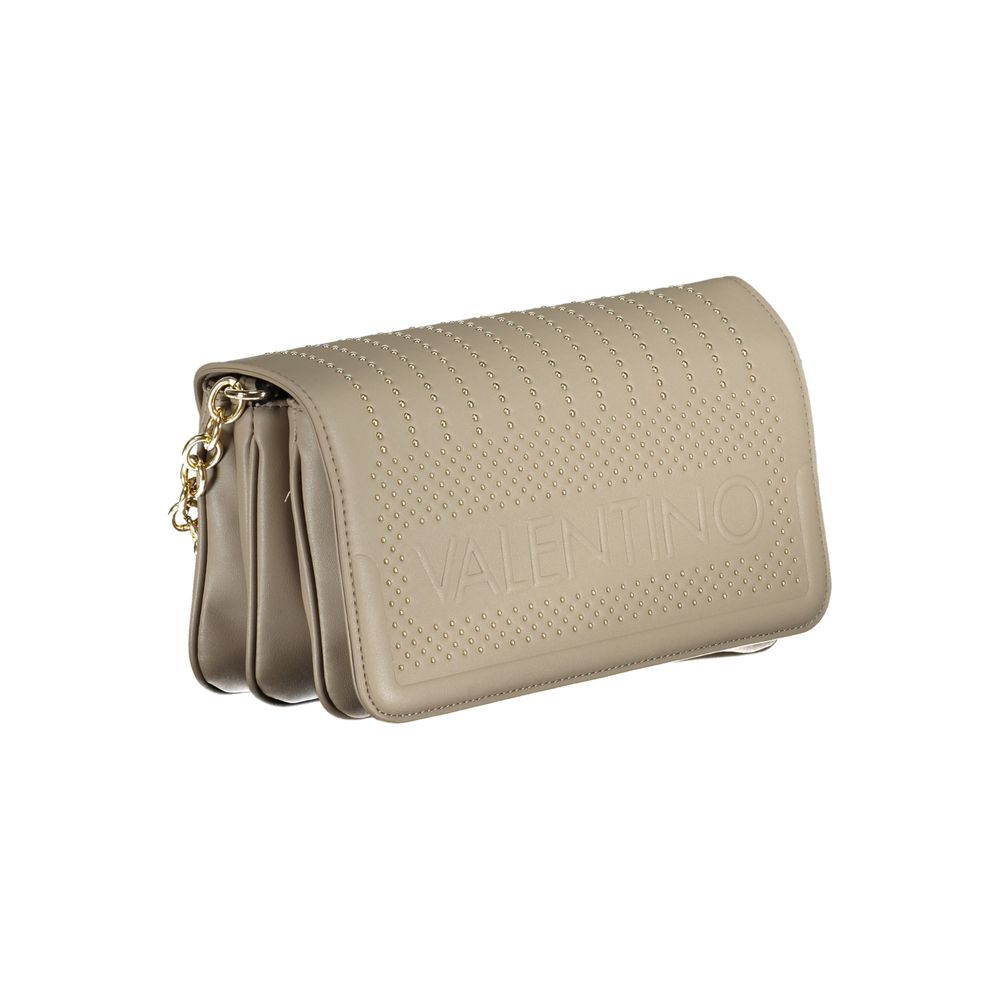 Damenhandtasche aus Polyurethan, Beige