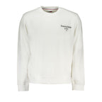 White Cotton Men's Sweatshirt