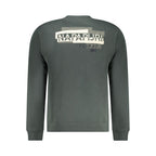 Herren-Sweatshirt aus Baumwolle in Grün