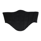 Fascia elastica in vita da smoking in cotone nero