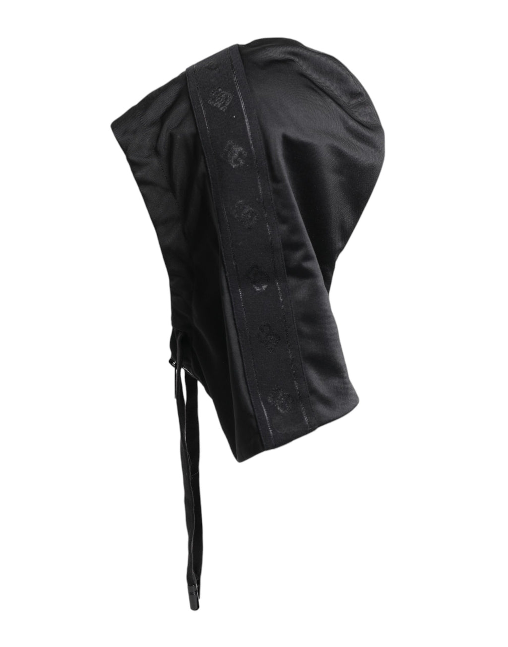 Schwarzer Polyester Vollkopfwickelhut