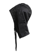 Schwarzer Polyester Vollkopfwickelhut