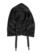 Schwarzer Polyester Vollkopfwickelhut