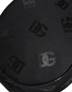 Eimerhut aus Polyester-Jacquard mit schwarzem DG-Monogramm