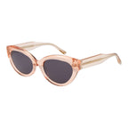 Pinkfarbene Acetat-Sonnenbrille