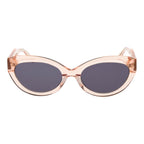 Pinkfarbene Acetat-Sonnenbrille