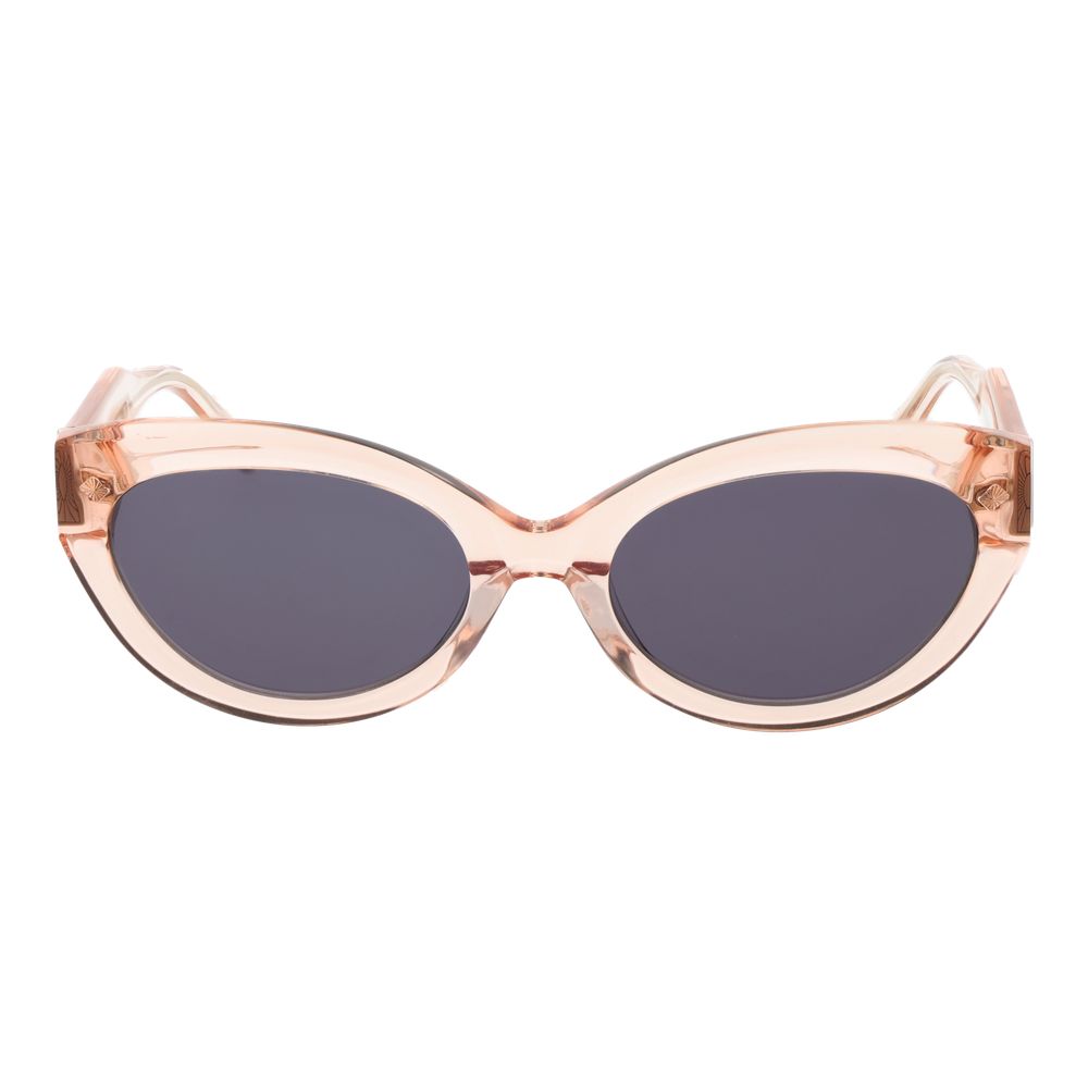 Pinkfarbene Acetat-Sonnenbrille